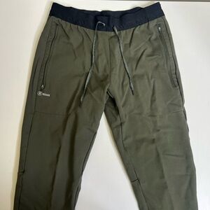 Roark Men's Dark Green El Morro Fleece Pants - Size Medium